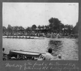 Molesey 1920 - final of the Thames Cup, TRC beating Kingston