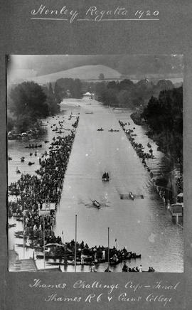 Henley 1920 - Thames Cup final, TRC vs Caius