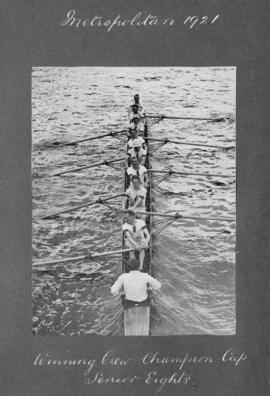 Metropolitan 1921 - Winning crew Champion Cup Senior Eights