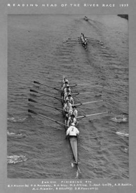 2nd VIII finishing fourth