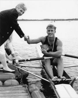 Leon Fletcher, National Champion in single sculls