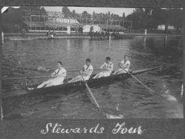 Henley 1924 - Stewards&#039; four training