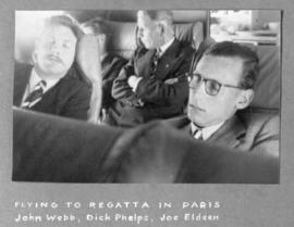 Flying to regatta in Paris