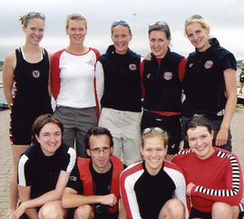 Women&#039;s eight at the Metropolitan Regatta