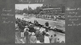 Henley 1922 - Grand Challenge Cup heat 8, TRC beat Christiania Roklub by one length