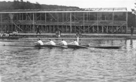 Practising at Henley 1931