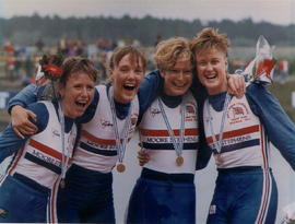 Gold medallists in Lightweight Women&#039;s Coxless Fours