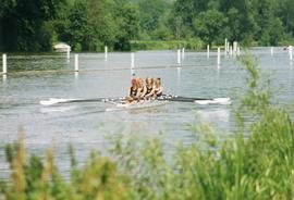 Women&#039;s quad at Henley