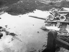 Thames tank under construction